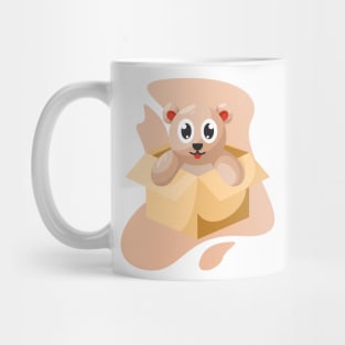 Bear in The Box Mug